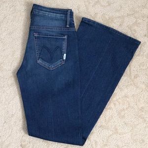 MOTHER denim The Mellow Drama in Stardust Size 27
